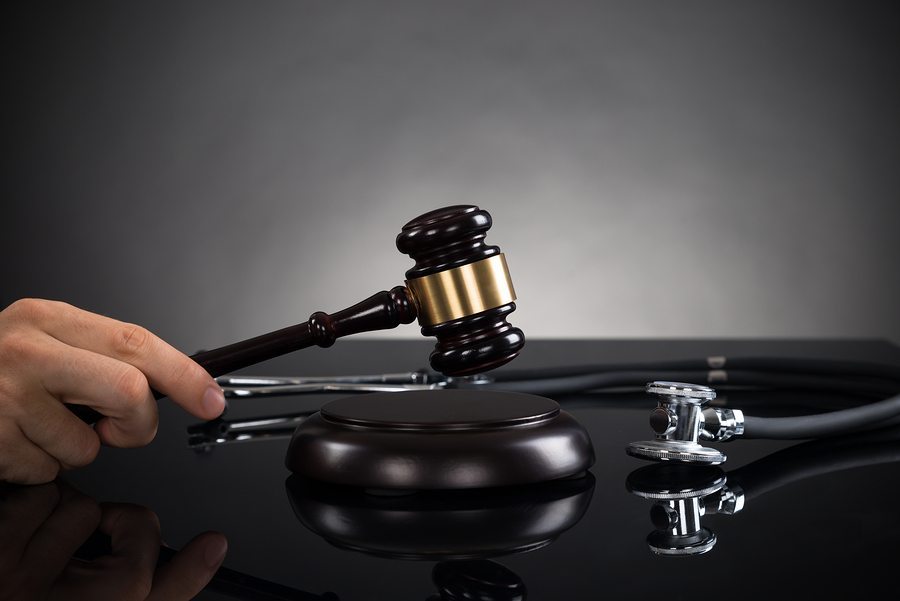 judge ruling on a medical malpractice medical injury lawsuit