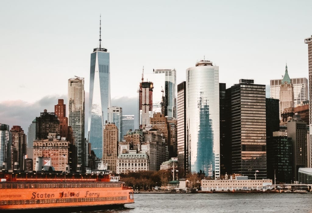 Staten Island Ferry and New York City