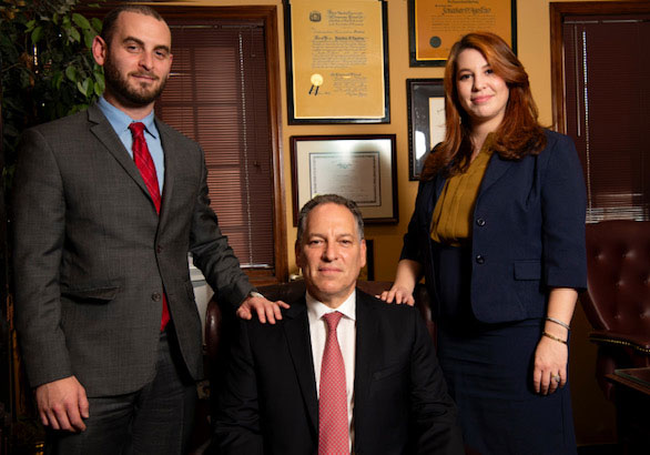dagostino-and-family Jon D'Agostino with his son Jon Ryan and Daughter Jenna family owned and operated law firm